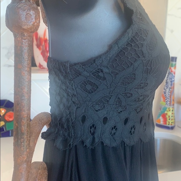 Trend shop black lace bodice slip dress - Picture 10 of 12